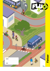 Fluo 3 - cover werkboek fietser