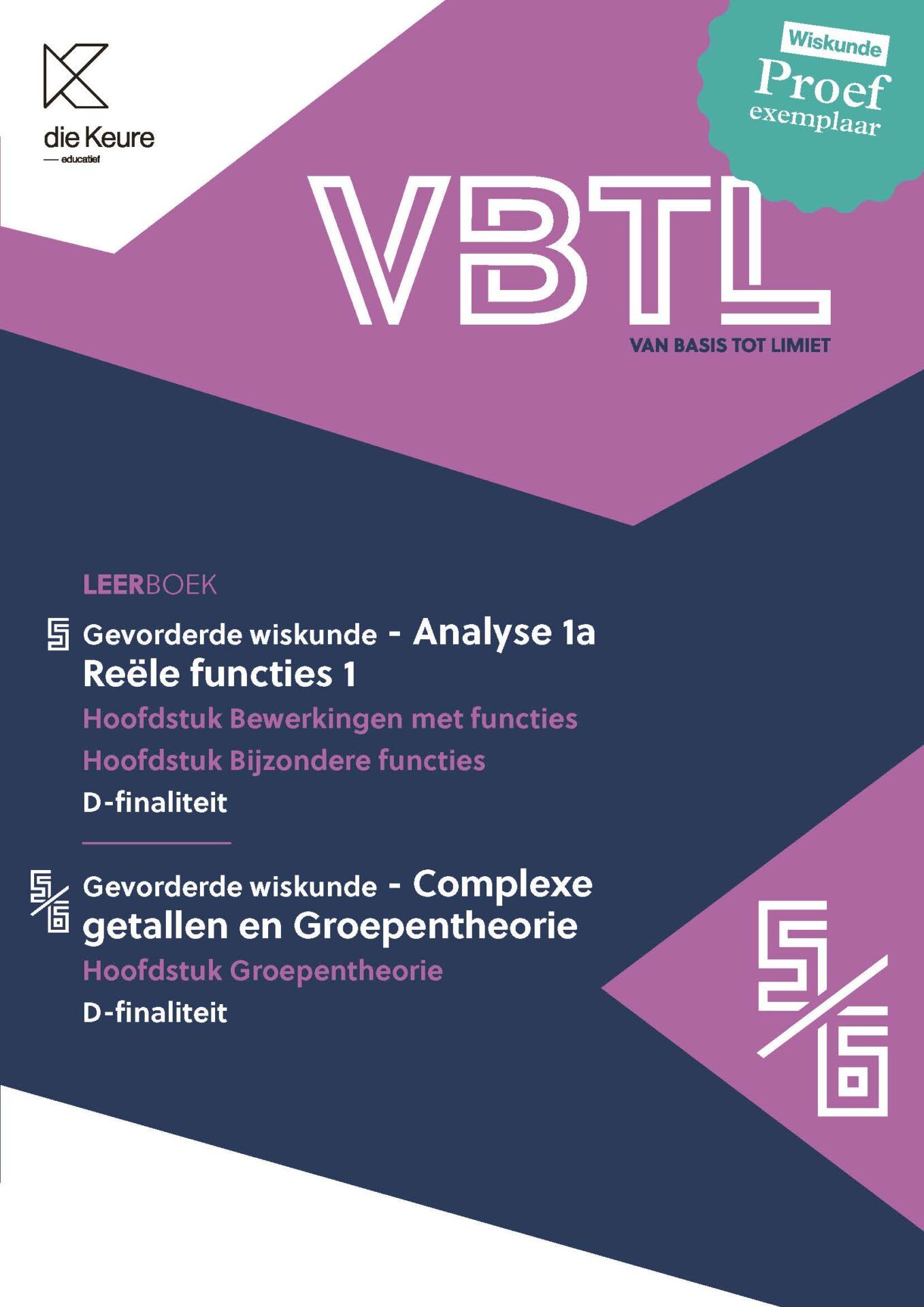 VBTL 5/6 D - Leerboek Bewerkingen Met Functies, Bijzondere Functies En ...