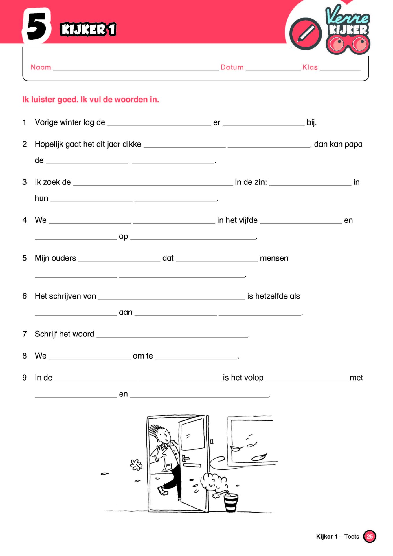 Verrekijker 5-6 Spelling Extra - Kijker 1 - Die Keure Educatief