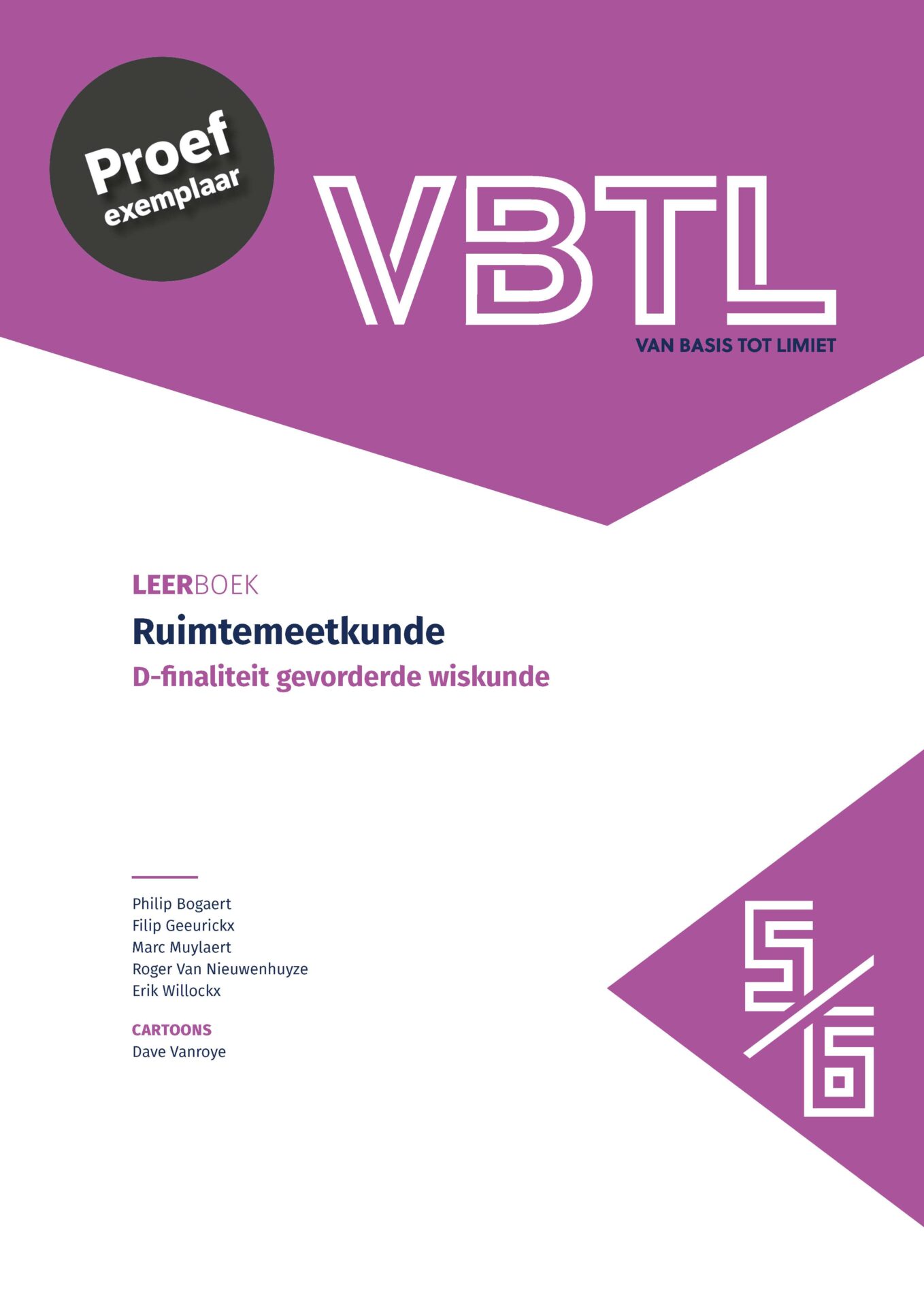 VBTL 5/6 D Gevorderde Wiskunde - Leerboek Ruimtemeetkunde