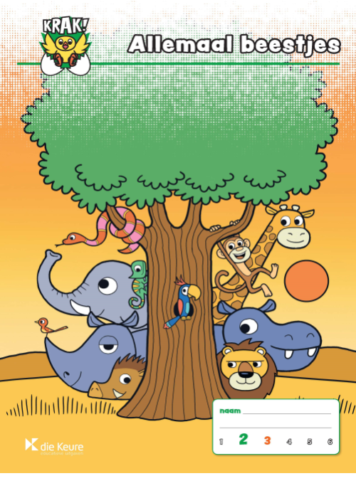 Krak wiskunde - werkboek - Allemaal beestjes