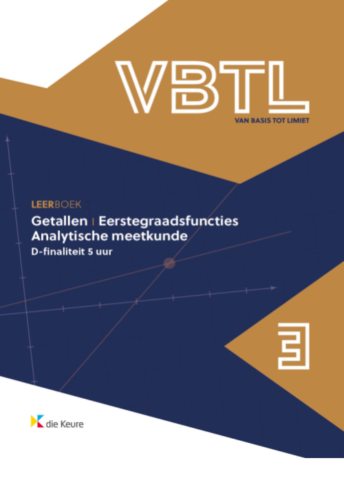 VBTL 3 - leerboek Getallen & analytische meetkunde D-5 uur