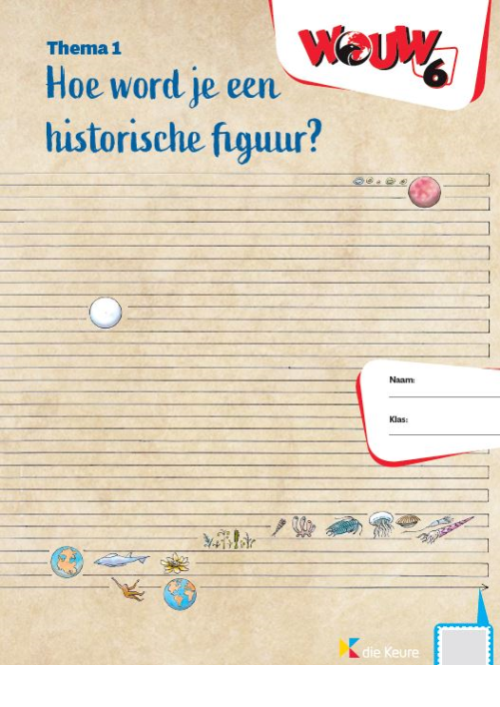 WOUW 6 - set van 9 werkboeken