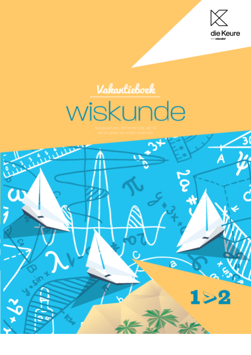 Vakantieboek wiskunde van 1 naar 2
