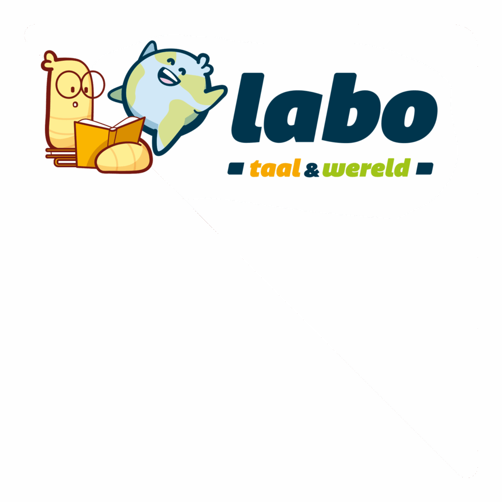 methodepagina_logodriehoek_labo_taal en wereld