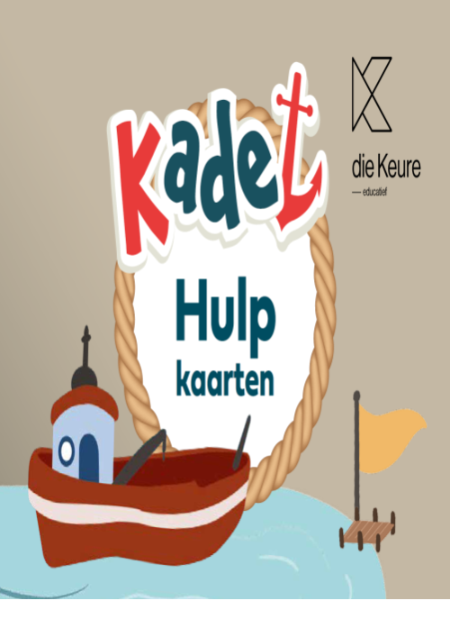 Kadet - hulpkaarten B-stroomtraject
