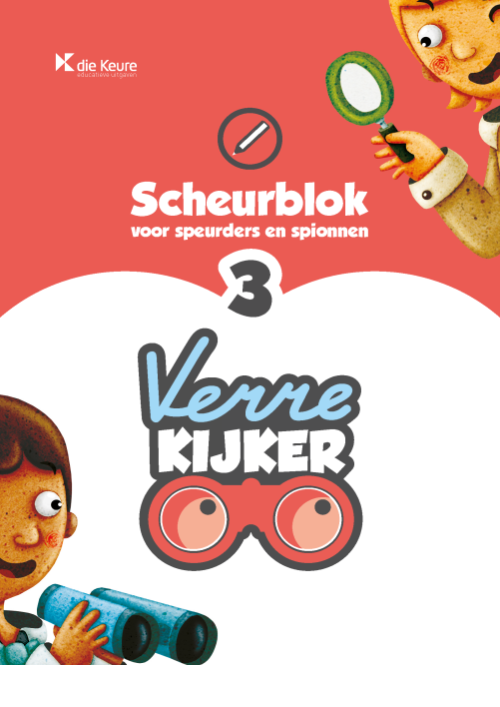 Verrekijker 3 spelling - scheurblok - per 10 ex.