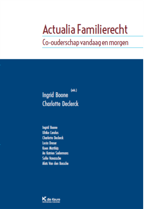 Co-ouderschap Vandaag En Morgen - Die Keure Professional